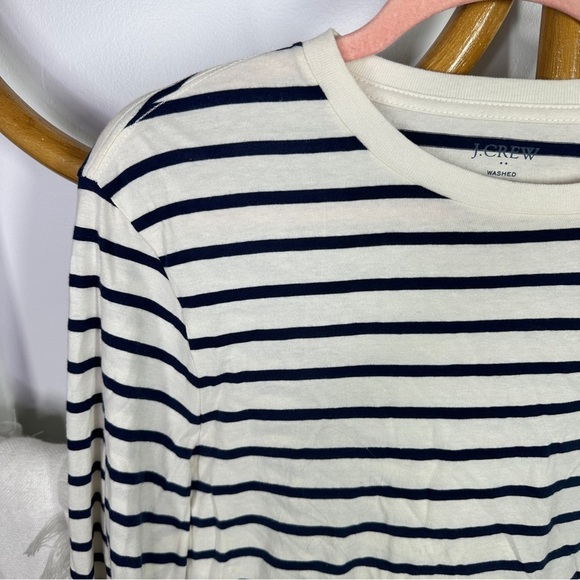 NWT Men’s J.Crew Striped Long Sleeve Top sz M - Picture 3 of 7